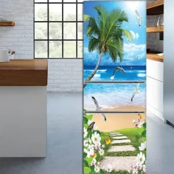 The Culinary Kit Küche & Esszimmer-Wasserfester selbstklebender Kühlschrankaufkleber – stilvolles Küchendekor