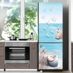 The Culinary Kit Küche & Esszimmer-Wasserfester selbstklebender Kühlschrankaufkleber – stilvolles Küchendekor