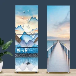 The Culinary Kit Küche & Esszimmer-Wasserfester selbstklebender Kühlschrankaufkleber – stilvolles Küchendekor