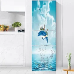 The Culinary Kit Küche & Esszimmer-Wasserfester selbstklebender Kühlschrankaufkleber – stilvolles Küchendekor