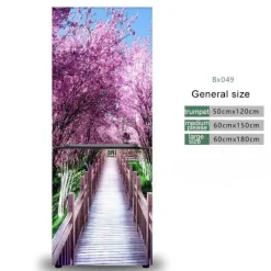 The Culinary Kit Küche & Esszimmer-Wasserfester selbstklebender Kühlschrankaufkleber – stilvolles Küchendekor