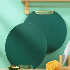 The Decor Haven Küche & Esszimmer-Wasserfestes, rutschfestes Schneidebrett – Elegantes Küchenutensil