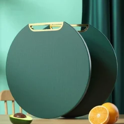 The Decor Haven Küche & Esszimmer-Wasserfestes, rutschfestes Schneidebrett – Elegantes Küchenutensil