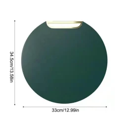 The Decor Haven Küche & Esszimmer-Wasserfestes, rutschfestes Schneidebrett – Elegantes Küchenutensil