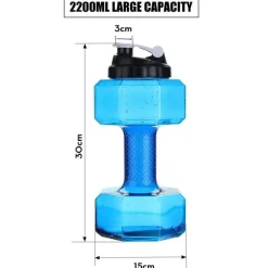 The Relaxation Nook Gesundheits-Gadgets|Gesundheits- Und Entspannungstools-Wasserhantelflasche - 22L Fitness-Trinkbehälter