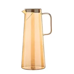 The Cozy Mug Küche & Esszimmer-Wasserkrug und Tassenset aus Glas – Elegantes Trinkgeschirr