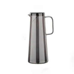 The Cozy Mug Küche & Esszimmer-Wasserkrug und Tassenset aus Glas – Elegantes Trinkgeschirr