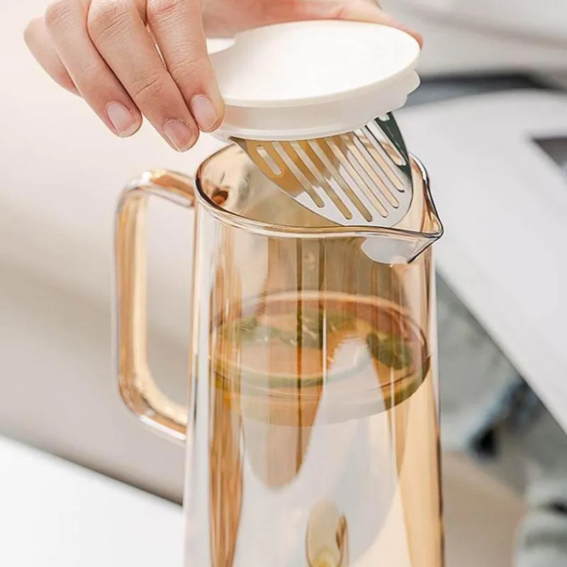 The Cozy Mug Küche & Esszimmer-Wasserkrug und Tassenset aus Glas – Elegantes Trinkgeschirr