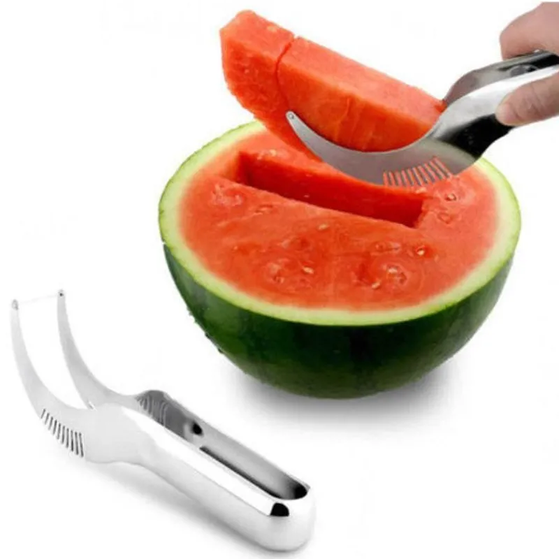The Decor Haven Küche & Esszimmer-Wassermelonenschneider – Obstschneider zum einfachen Servieren