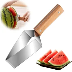 The Culinary Kit Küche & Esszimmer-Wassermelonen-Schneidewerkzeug – All-in-One-Schneider und -Servierer