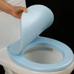 The Blissful Bath Badezimmer-Waterproof Toilet Seat Pad - Comfortable Bathroom Cushion