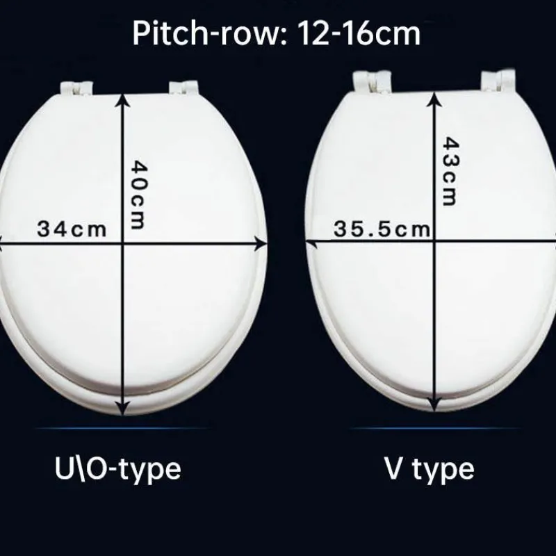 The Blissful Bath Badezimmer-Waterproof Toilet Seat Pad - Comfortable Bathroom Cushion