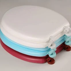 The Blissful Bath Badezimmer-Waterproof Toilet Seat Pad - Comfortable Bathroom Cushion