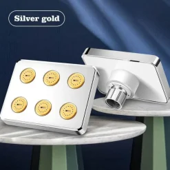 The Blissful Bath Badezimmer-Water-Saving Mini Rainfall Shower Head - Cloud Design