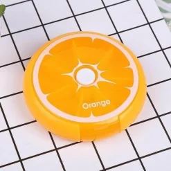 Decor Gesundheits- Und Entspannungstools-Wöchentliches Pillendosen-Set – 2 drehbare Medikamentenboxen