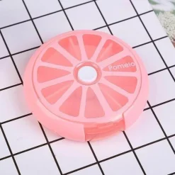 Decor Gesundheits- Und Entspannungstools-Wöchentliches Pillendosen-Set – 2 drehbare Medikamentenboxen