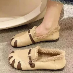 Damen Wilderness Haven Damenschuhe-Weiche Pelz Damenschuhe - Gemütliche Herbstschuhe