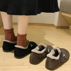 Damen Wilderness Haven Damenschuhe-Weiche Pelz Damenschuhe - Gemütliche Herbstschuhe