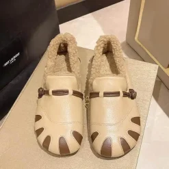 Damen Wilderness Haven Damenschuhe-Weiche Pelz Damenschuhe - Gemütliche Herbstschuhe