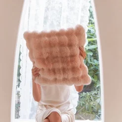 Cozy Cushions Bettzeug-Weiches Dekokissen aus Kunstfell - Genevieve Kissen