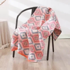 Wrap u0026 Relax Bettzeug-Weiches, schnelltrocknendes Badetuch aus Baumwolle – 70 x 140 cm