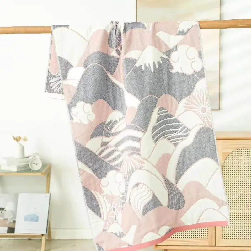 Wrap u0026 Relax Bettzeug-Weiches, schnelltrocknendes Badetuch aus Baumwolle – 70 x 140 cm