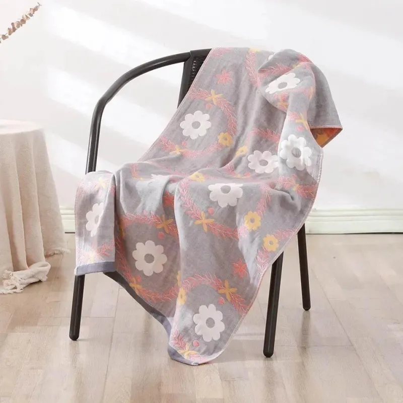Wrap u0026 Relax Bettzeug-Weiches, schnelltrocknendes Badetuch aus Baumwolle – 70 x 140 cm
