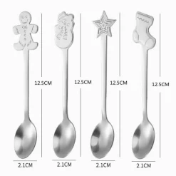 The Culinary Kit Küche & Esszimmer-Weihnachtsgeschirr-Set – 4-teiliges Geschirrset mit „Beste Wünsche“-Design