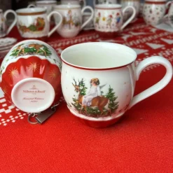 Elegance at the Table Küche & Esszimmer-Weihnachtsgeschirr-Set - Teller, Tassen, Schüsseln