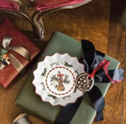 Elegance at the Table Küche & Esszimmer-Weihnachtsgeschirr-Set - Teller, Tassen, Schüsseln