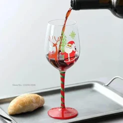 Plates u0026 More Küche & Esszimmer-Weihnachtskelch-Set aus Glas – Festliches Cocktail-Trinkgeschirr zum Verschenken