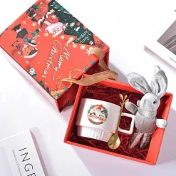 Tom Küche & Esszimmer-Weihnachtsmann-Keramiktassen-Set – das perfekte Weihnachtsgeschenk für festliche Feiern