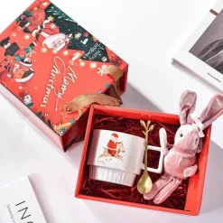 Tom Küche & Esszimmer-Weihnachtsmann-Keramiktassen-Set – das perfekte Weihnachtsgeschenk für festliche Feiern