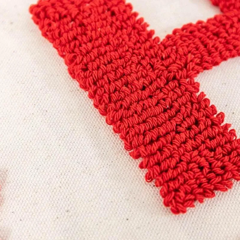 The Cushion Corner Bettzeug-Weihnachts-Schneeflocken-Kissenbezug – Festliche Weihnachtsdekoration