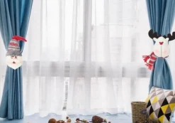 Comfort u0026 Style Gadgets Für Zuhause-Weihnachtsvorhanghalter - Weihnachtsmann-Elch-Fensterdeko