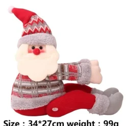 Comfort u0026 Style Gadgets Für Zuhause-Weihnachtsvorhanghalter - Weihnachtsmann-Elch-Fensterdeko