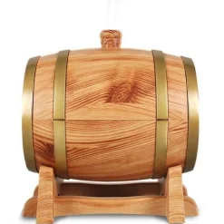 Tranquil Touch Gesundheits-Gadgets|Gesundheits- Und Entspannungstools-Weinfass-Bluetooth-Aromadiffusor-Lautsprecher – Smartes Design