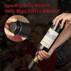 The Culinary Kit Küche & Esszimmer-Weinflaschenverschluss – wiederverwendbarer Vakuum-Weinkonservierer