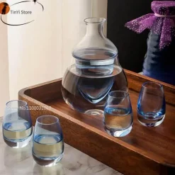 Plates u0026 More Küche & Esszimmer-Weinkaraffe aus Glas – Vielseitiger Whisky- und Sake-Spender