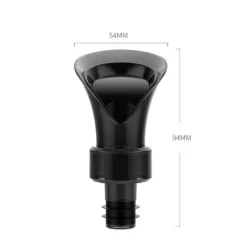 Space Savvy Küche & Esszimmer-Weinverschluss-Dekanter – 2-in-1-Werkzeug zur Weinkonservierung