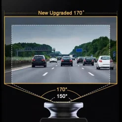 Wild u0026 Free Gear Autozubehör|Automobilindustrie-Weitwinkel-Dashcam mit Nachtsicht – Fahrassistenzkamera