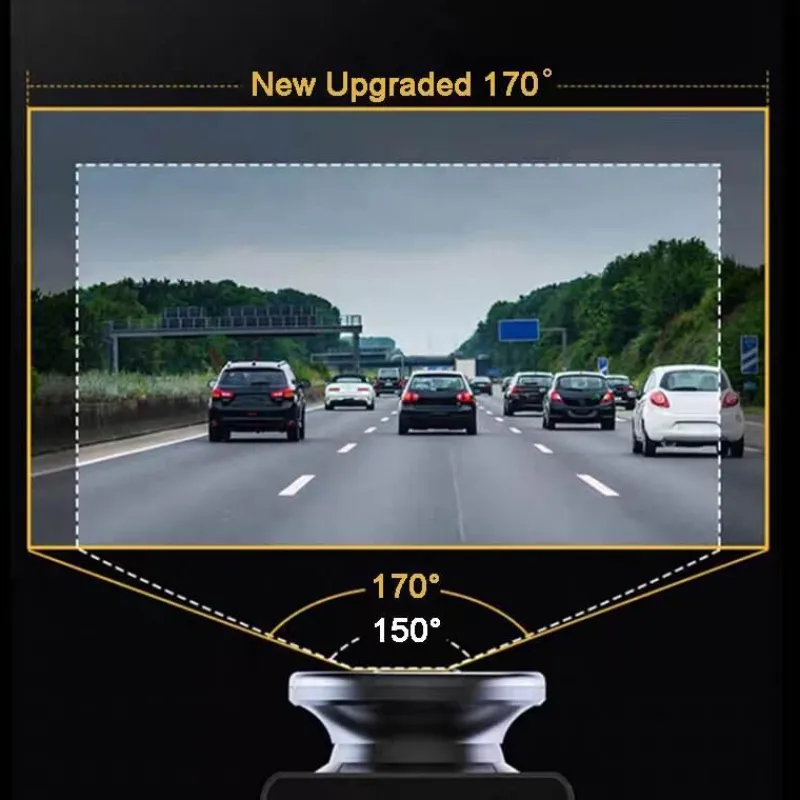 Wild u0026 Free Gear Autozubehör|Automobilindustrie-Weitwinkel-Dashcam mit Nachtsicht – Fahrassistenzkamera