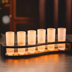 Plates u0026 More Küche & Esszimmer-Weißweinglas-Set – 6er-Set Kristallgläser