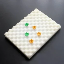 Tom Küche & Esszimmer-Wellenförmige Kuchenschaummatte für selbstgemachte Zuckerblumen – unverzichtbares Gebäckwerkzeug für Bäcker