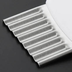 Tom Küche & Esszimmer-Wellenförmiges Schneidemesser - Edelstahlschneider für Obst und Gemüse