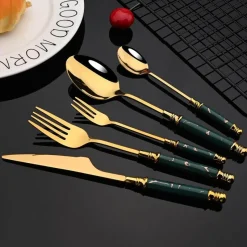 Cutlery Craft Küche & Esszimmer-Wenzler Edelstahl-Besteckset – Edles Besteck für den Alltag