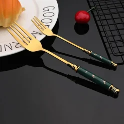 Cutlery Craft Küche & Esszimmer-Wenzler Edelstahl-Besteckset – Edles Besteck für den Alltag