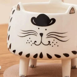 Cup Couture Küche & Esszimmer-Whisker Mew Cat Tasse - Süße Tasse für Katzenliebhaber