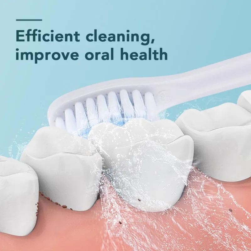 PureGlow Frauenpflege|Körperpflege-Wiederaufladbare elektrische Zahnbürste – 6 Vibrationen, Aufhellung und Mundpflege