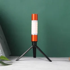 The Outdoor Vault Camping-Werkzeuge|Outdoor-Artikel-Wiederaufladbare LED-Camping-Taschenlampe – Zoombares tragbares Hängelicht